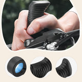 Maxbell 2 Pieces Bike Handlebar Thumb Rest Grips Fits 0.87 inch Handlebars Anti Slip Black