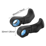 Maxbell 2 Pieces Bike Handlebar Thumb Rest Grips Fits 0.87 inch Handlebars Anti Slip Black