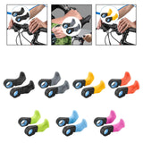 Maxbell 2 Pieces Bike Handlebar Thumb Rest Grips Fits 0.87 inch Handlebars Anti Slip Black