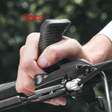 Maxbell 2 Pieces Bike Handlebar Thumb Rest Grips Fits 0.87 inch Handlebars Anti Slip Black