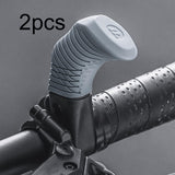Maxbell 2 Pieces Bike Handlebar Thumb Rest Grips Fits 0.87 inch Handlebars Anti Slip Grey