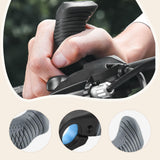 Maxbell 2 Pieces Bike Handlebar Thumb Rest Grips Fits 0.87 inch Handlebars Anti Slip Grey