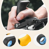 Maxbell 2 Pieces Bike Handlebar Thumb Rest Grips Fits 0.87 inch Handlebars Anti Slip Yellow