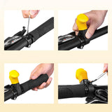 Maxbell 2 Pieces Bike Handlebar Thumb Rest Grips Fits 0.87 inch Handlebars Anti Slip Yellow