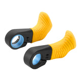 Maxbell 2 Pieces Bike Handlebar Thumb Rest Grips Fits 0.87 inch Handlebars Anti Slip Yellow