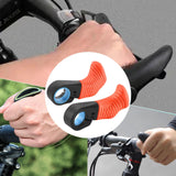 Maxbell 2 Pieces Bike Handlebar Thumb Rest Grips Fits 0.87 inch Handlebars Anti Slip Orange