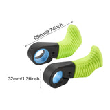 Maxbell 2 Pieces Bike Handlebar Thumb Rest Grips Fits 0.87 inch Handlebars Anti Slip Green