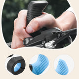 Maxbell 2 Pieces Bike Handlebar Thumb Rest Grips Fits 0.87 inch Handlebars Anti Slip Blue