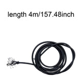 Maxbell Rowing Machine Resistance Rope Sports Practical Buckled Rowing Machine Cable without Hook