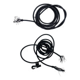 Maxbell Rowing Machine Resistance Rope Sports Practical Buckled Rowing Machine Cable without Hook