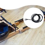 Maxbell Rowing Machine Resistance Rope Sports Practical Buckled Rowing Machine Cable without Hook