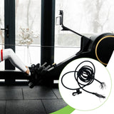 Maxbell Rowing Machine Resistance Rope Sports Practical Buckled Rowing Machine Cable with Hook