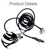 Maxbell Rowing Machine Resistance Rope Sports Practical Buckled Rowing Machine Cable with Hook