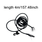 Maxbell Rowing Machine Resistance Rope Sports Practical Buckled Rowing Machine Cable with Hook