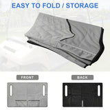 Maxbell Golf Cart Seat Cover Reusable Portable Waterproof Men Women Protective Cover