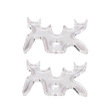Maxbell Clear Billiard Bridge Head Billiard Cue Support for Club Players Competition 9mm