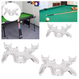 Maxbell Clear Billiard Bridge Head Billiard Cue Support for Club Players Competition 9mm