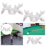 Maxbell Clear Billiard Bridge Head Billiard Cue Support for Club Players Competition 9mm
