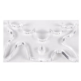 Maxbell Clear Billiard Bridge Head Billiard Cue Support for Club Players Competition 10.8mm