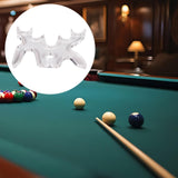 Maxbell Clear Billiard Bridge Head Billiard Cue Support for Club Players Competition 10.8mm