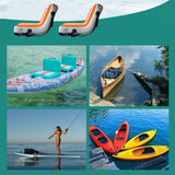 Kayak Seat with Back Rest Padded Comfortable Canoe Seat Cushion for Kayaking