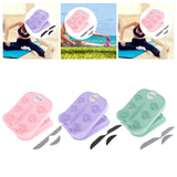 Maxbell Calf Stretching Board Non Slip Adjustable Incline Board for Hamstring Squats pink