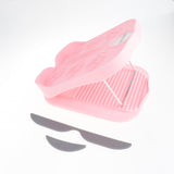 Maxbell Calf Stretching Board Non Slip Adjustable Incline Board for Hamstring Squats pink