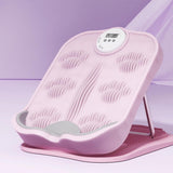 Maxbell Calf Stretching Board Non Slip Adjustable Incline Board for Hamstring Squats pink