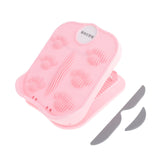 Maxbell Calf Stretching Board Non Slip Adjustable Incline Board for Hamstring Squats pink