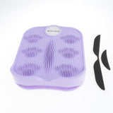 Maxbell Calf Stretching Board Non Slip Adjustable Incline Board for Hamstring Squats violet