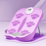 Maxbell Calf Stretching Board Non Slip Adjustable Incline Board for Hamstring Squats violet