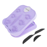 Maxbell Calf Stretching Board Non Slip Adjustable Incline Board for Hamstring Squats violet