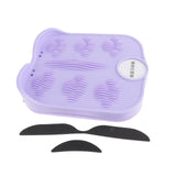 Maxbell Calf Stretching Board Non Slip Adjustable Incline Board for Hamstring Squats violet