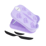 Maxbell Calf Stretching Board Non Slip Adjustable Incline Board for Hamstring Squats violet