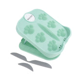 Maxbell Calf Stretching Board Non Slip Adjustable Incline Board for Hamstring Squats green