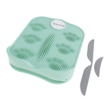 Maxbell Calf Stretching Board Non Slip Adjustable Incline Board for Hamstring Squats green