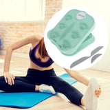 Maxbell Calf Stretching Board Non Slip Adjustable Incline Board for Hamstring Squats green