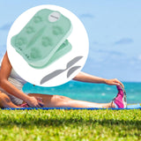 Maxbell Calf Stretching Board Non Slip Adjustable Incline Board for Hamstring Squats green