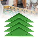 Maxbell 4 Pieces Foosball Table Corner Ramps for Most Tables Sturdy Corner Protector green