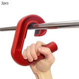 Maxbell 2x Neutral Grip Handles Cable Machine Handles for Barbells Deadlift Exercise
