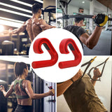 Maxbell 2x Neutral Grip Handles Cable Machine Handles for Barbells Deadlift Exercise