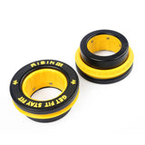 Maxbell 2x Barbell Clips Collars Easy Installation Weight Clamp for Home Workout Gym Yellow