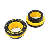 Maxbell 2x Barbell Clips Collars Easy Installation Weight Clamp for Home Workout Gym Yellow