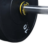 Maxbell 2x Barbell Clips Collars Easy Installation Weight Clamp for Home Workout Gym Yellow