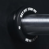 Maxbell 2x Barbell Clips Collars Easy Installation Weight Clamp for Home Workout Gym Black