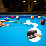 Maxbell Snooker Cue Tip Shaper Billiards Pool Cue Tips Replacement Kit for Repairing