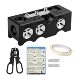 Maxbell Snooker Cue Tip Shaper Billiards Pool Cue Tips Replacement Kit for Repairing