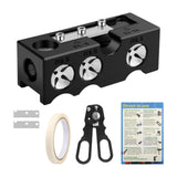 Maxbell Snooker Cue Tip Shaper Billiards Pool Cue Tips Replacement Kit for Repairing