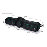 Maxbell Billiards Pool Cue Case Snooker Cue Storage Pouch for Snooker Outdoor Travel Green