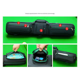 Maxbell Billiards Pool Cue Case Snooker Cue Storage Pouch for Snooker Outdoor Travel Green